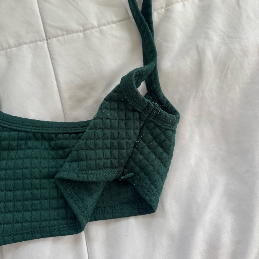 Princess Polly Forest Green Ribbed Ensemble - Picture 4 of 4
